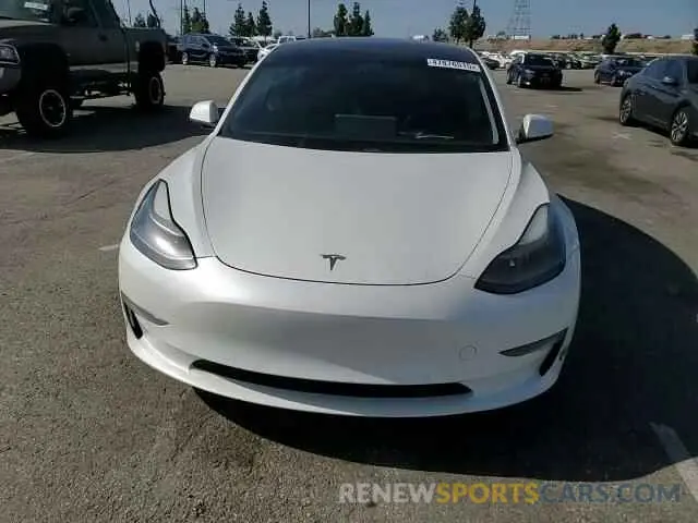 10 Photograph of a damaged car 5YJ3E1EA6MF023313 TESLA MODEL 3 2021
