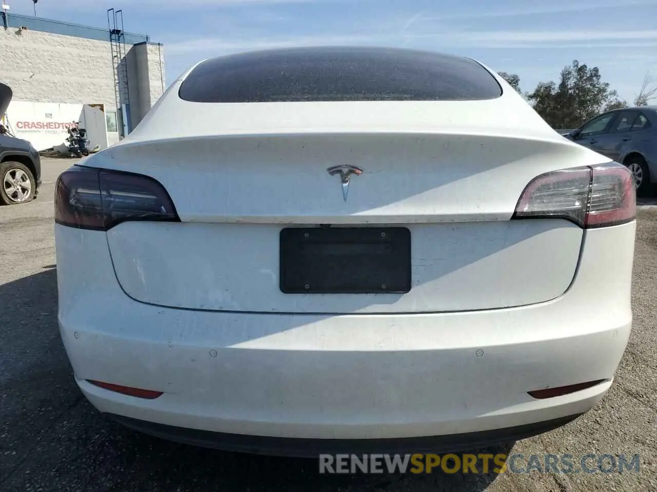6 Photograph of a damaged car 5YJ3E1EA6MF023313 TESLA MODEL 3 2021