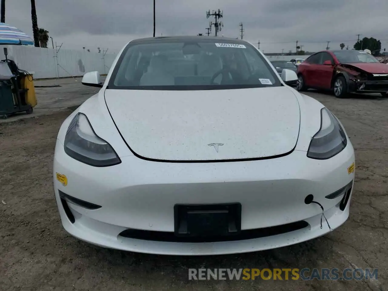 5 Photograph of a damaged car 5YJ3E1EA6MF025109 TESLA MODEL 3 2021