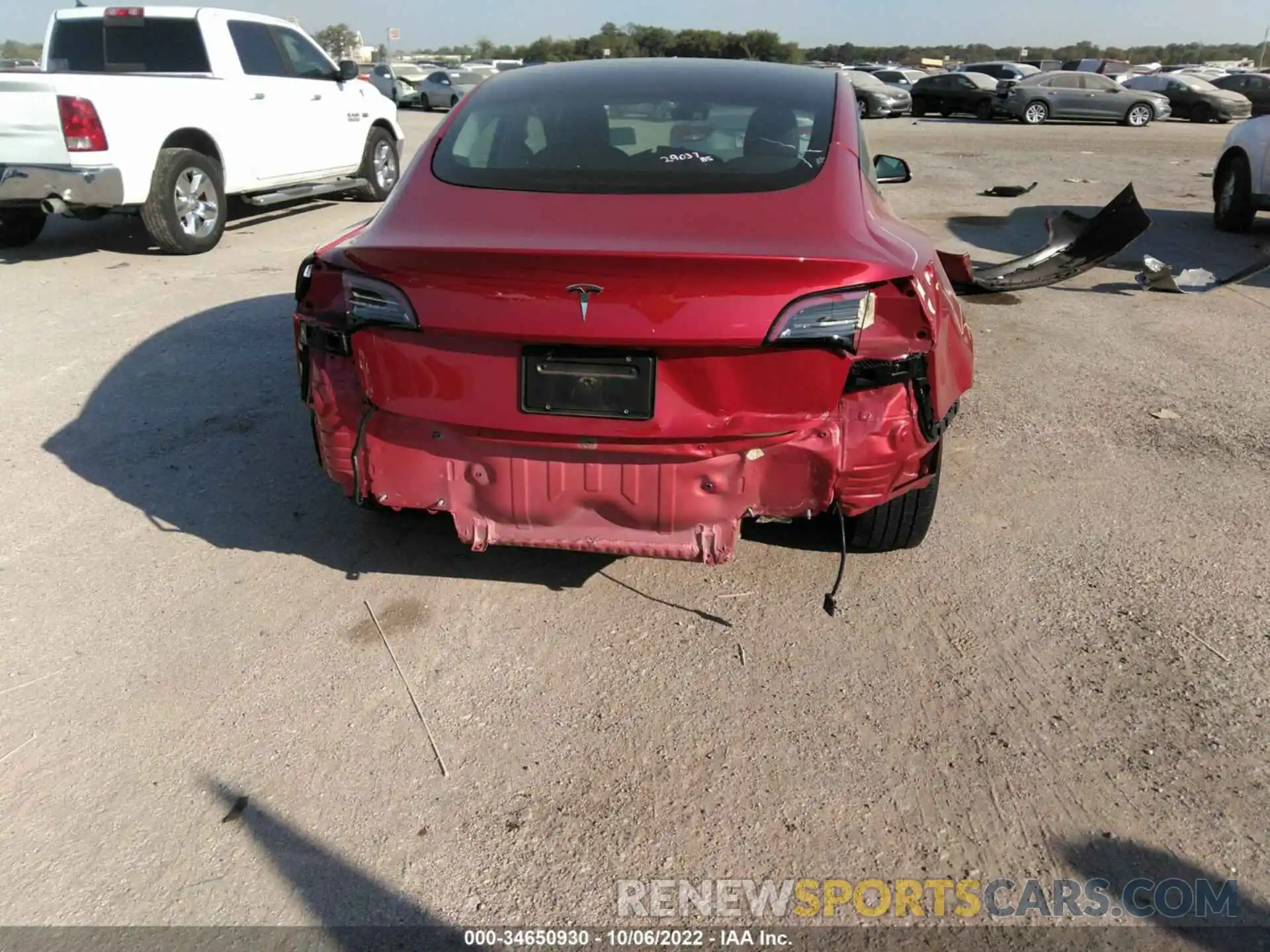 6 Photograph of a damaged car 5YJ3E1EA6MF029855 TESLA MODEL 3 2021