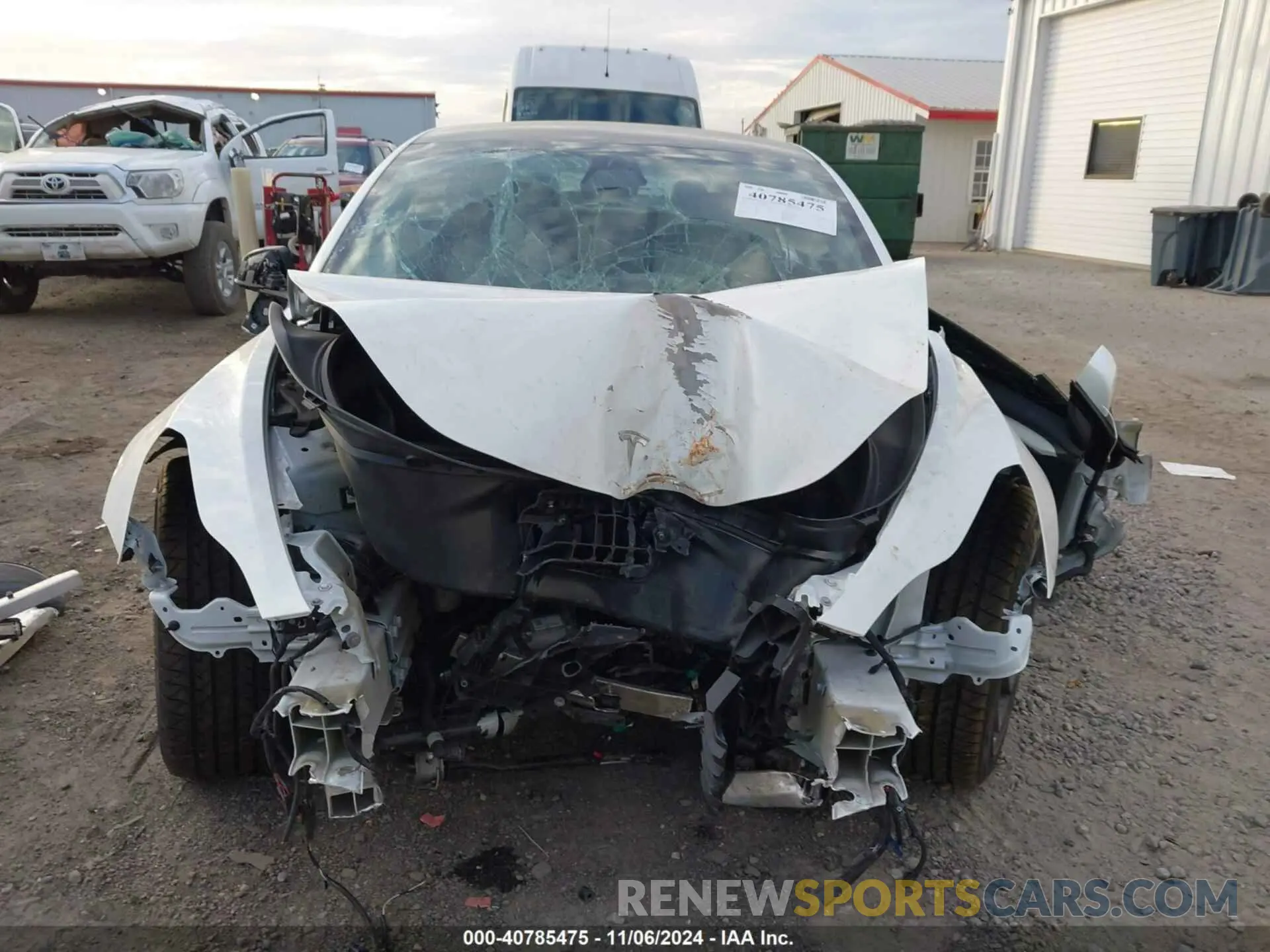 13 Photograph of a damaged car 5YJ3E1EA6MF047773 TESLA MODEL 3 2021
