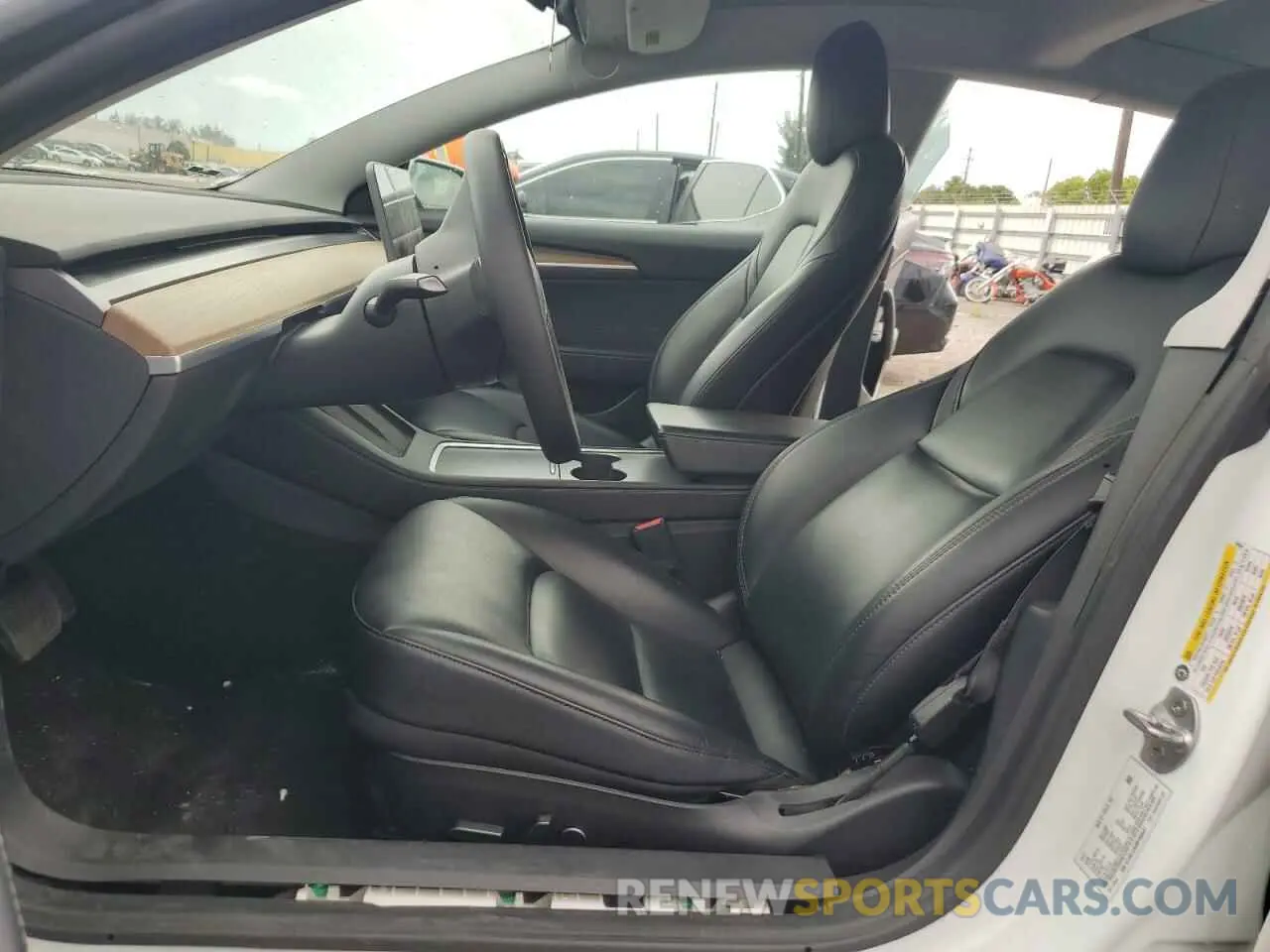 7 Photograph of a damaged car 5YJ3E1EA6MF048647 TESLA MODEL 3 2021