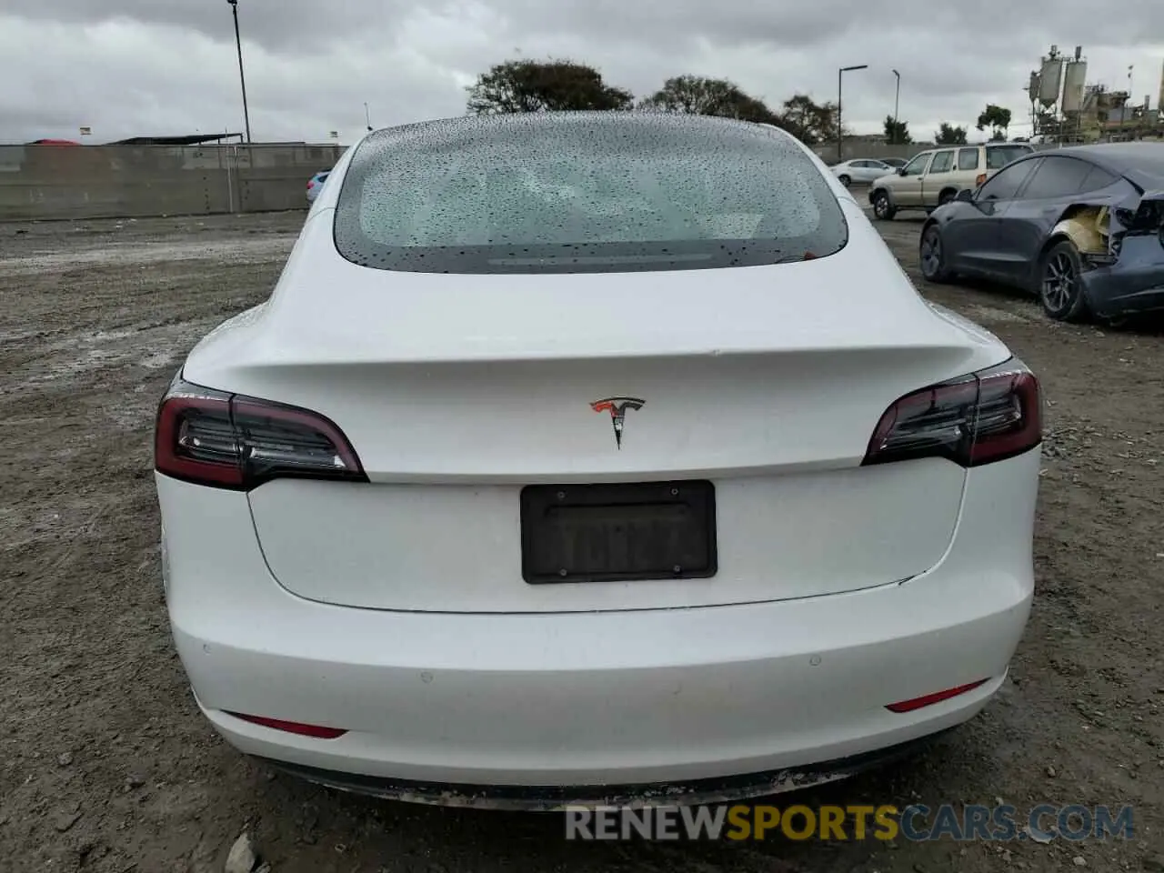 6 Photograph of a damaged car 5YJ3E1EA6MF058868 TESLA MODEL 3 2021