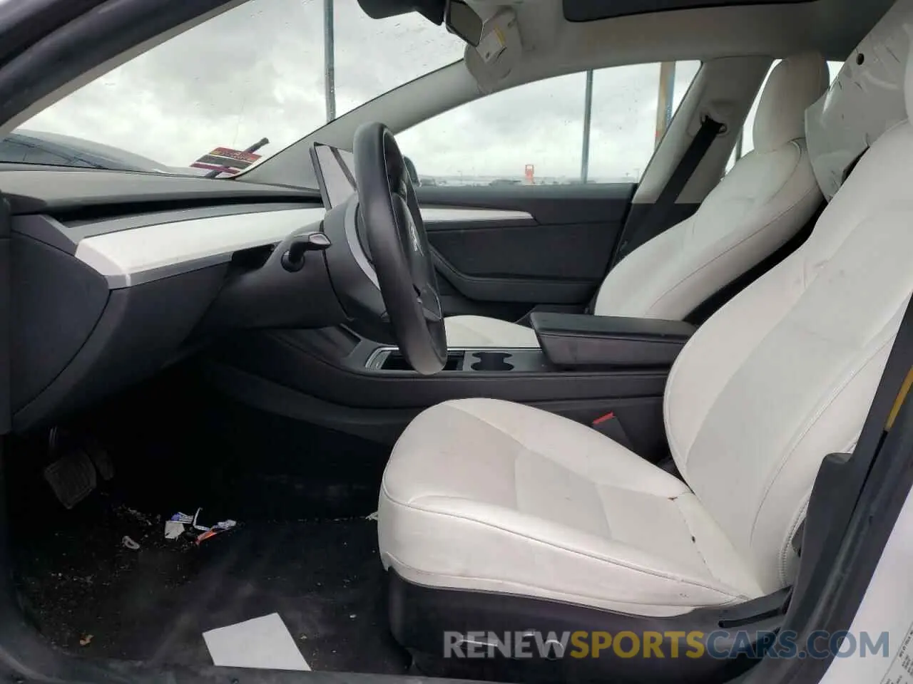 7 Photograph of a damaged car 5YJ3E1EA6MF058868 TESLA MODEL 3 2021