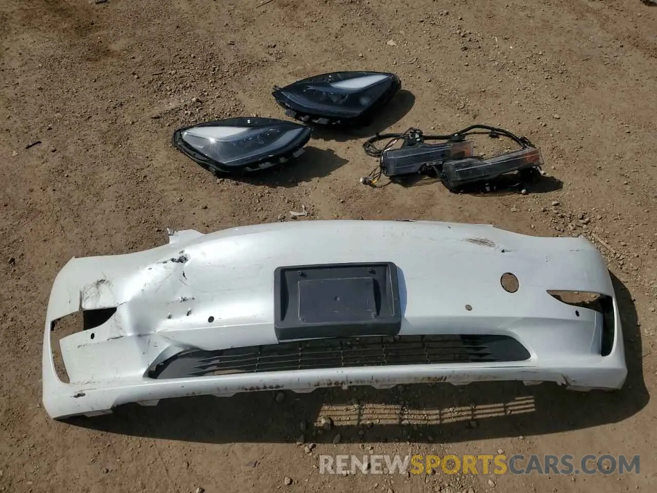 12 Photograph of a damaged car 5YJ3E1EA6MF059194 TESLA MODEL 3 2021