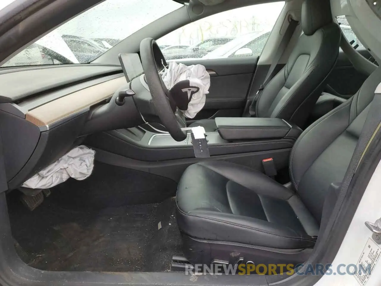 7 Photograph of a damaged car 5YJ3E1EA6MF059194 TESLA MODEL 3 2021