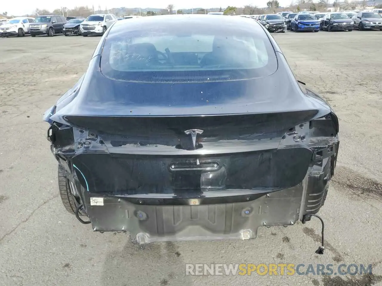 6 Photograph of a damaged car 5YJ3E1EA6MF062256 TESLA MODEL 3 2021