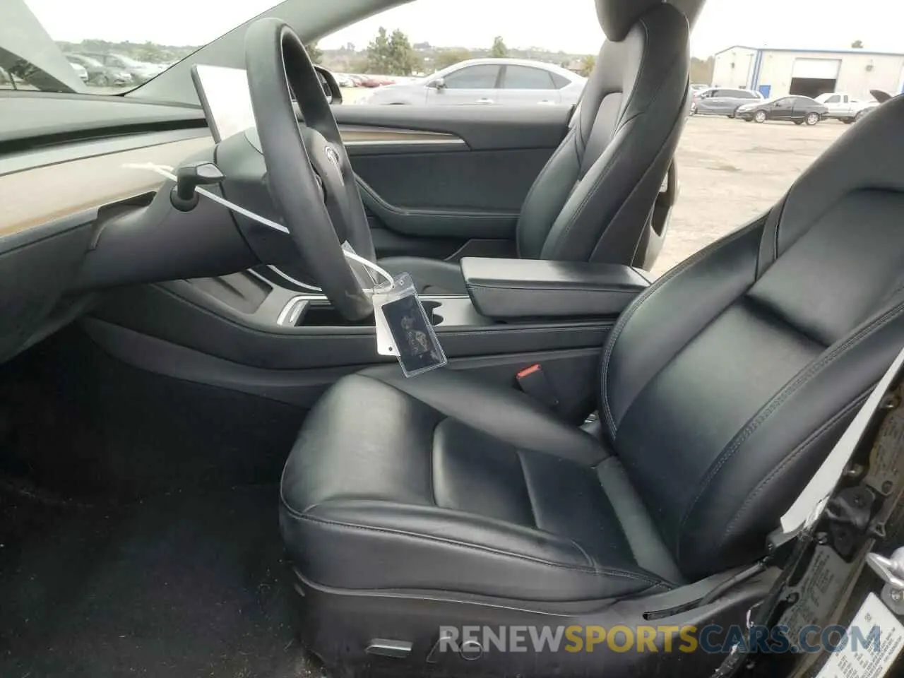 7 Photograph of a damaged car 5YJ3E1EA6MF062256 TESLA MODEL 3 2021