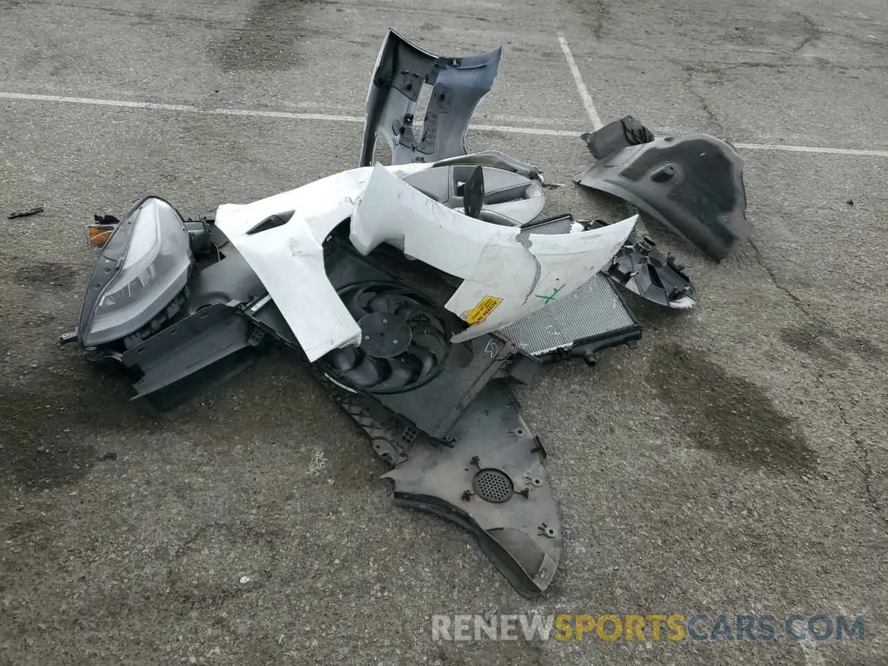 12 Photograph of a damaged car 5YJ3E1EA6MF066064 TESLA MODEL 3 2021