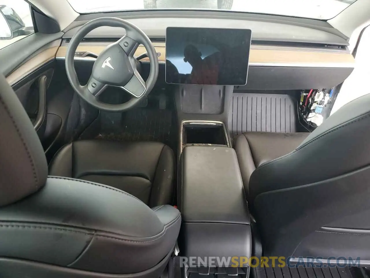 8 Photograph of a damaged car 5YJ3E1EA6MF081454 TESLA MODEL 3 2021
