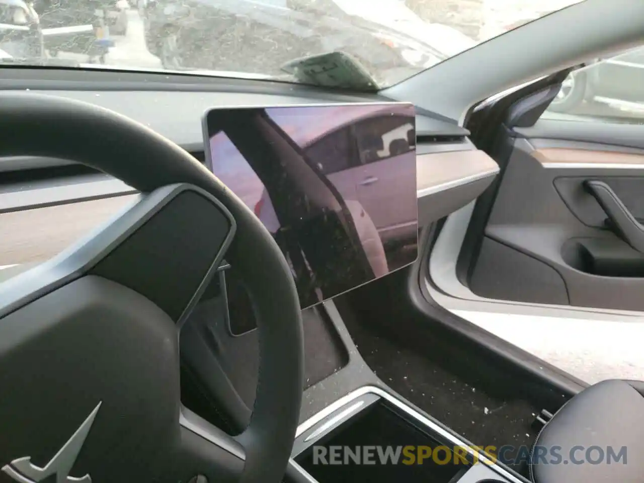 8 Photograph of a damaged car 5YJ3E1EA6MF087903 TESLA MODEL 3 2021