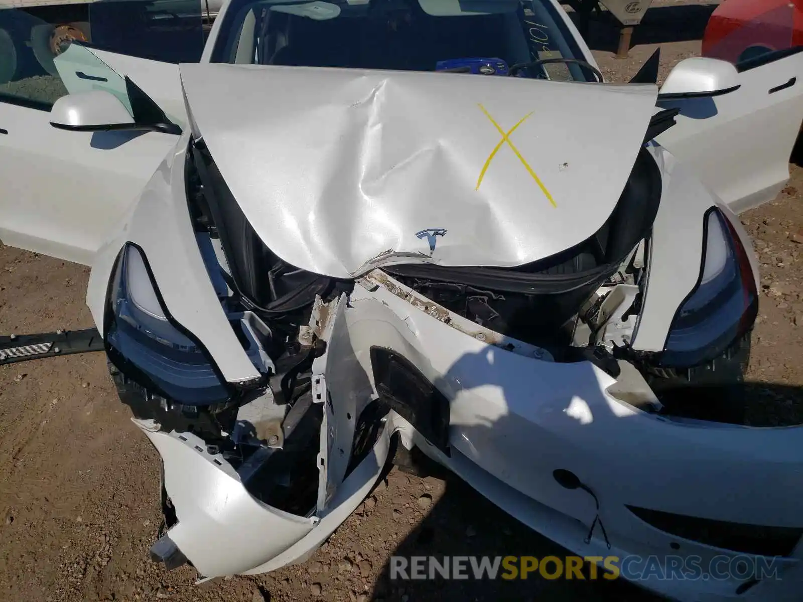 7 Photograph of a damaged car 5YJ3E1EA6MF850597 TESLA MODEL 3 2021