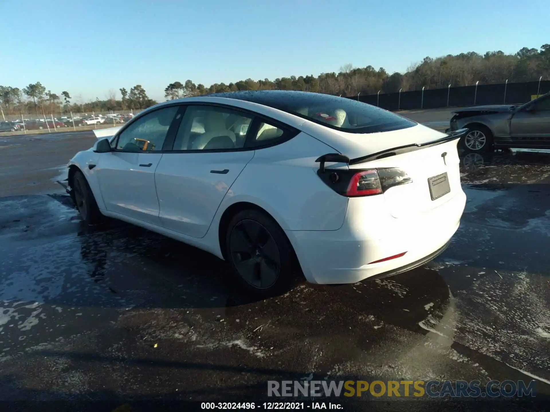 3 Photograph of a damaged car 5YJ3E1EA6MF853726 TESLA MODEL 3 2021