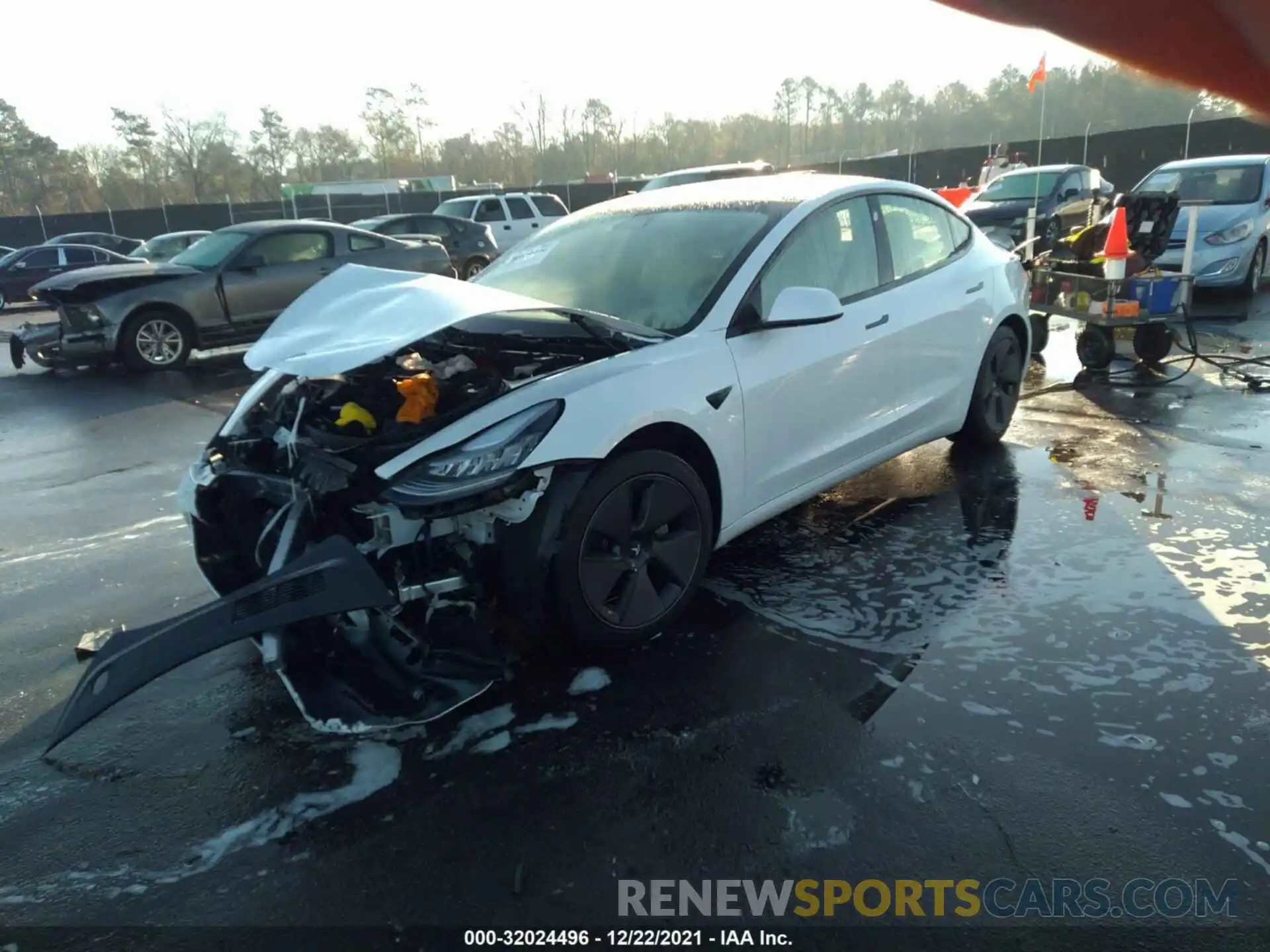 6 Photograph of a damaged car 5YJ3E1EA6MF853726 TESLA MODEL 3 2021