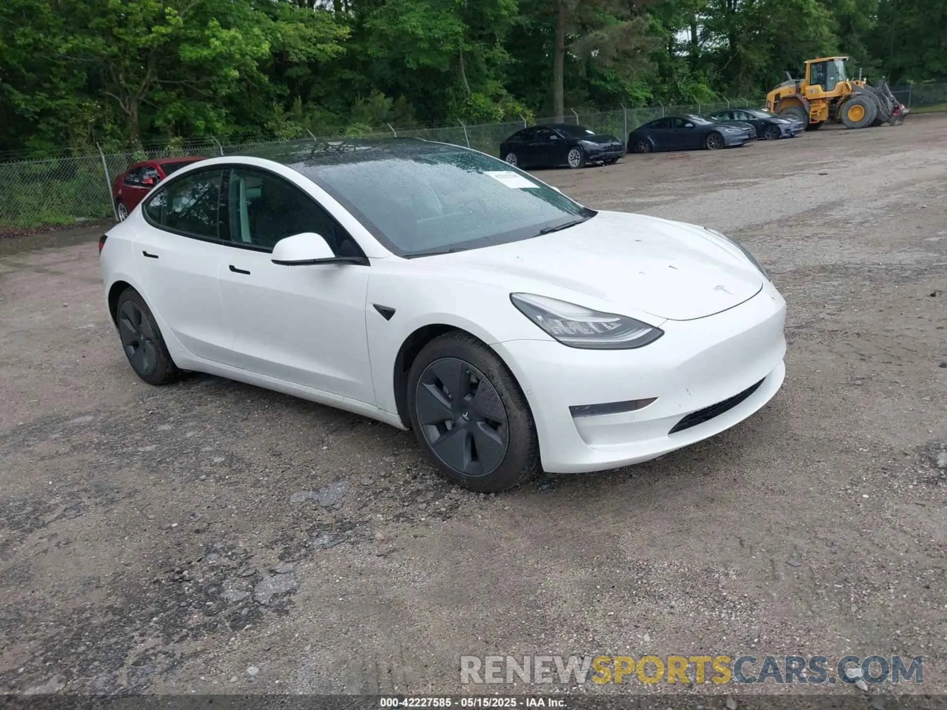 1 Photograph of a damaged car 5YJ3E1EA6MF854245 TESLA MODEL 3 2021