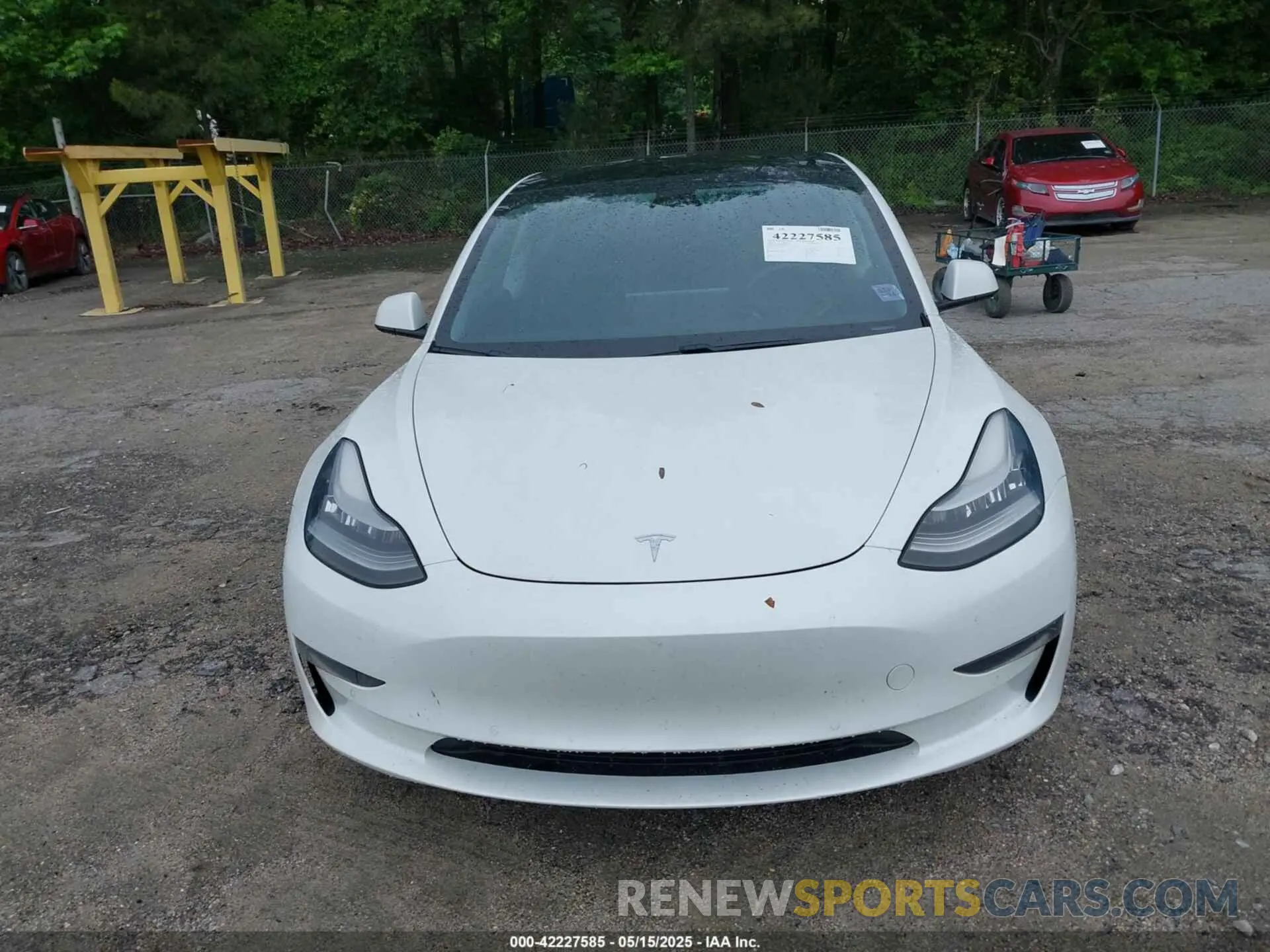 12 Photograph of a damaged car 5YJ3E1EA6MF854245 TESLA MODEL 3 2021