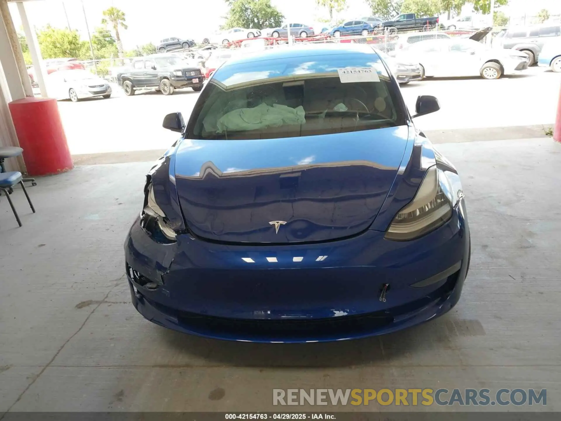 11 Photograph of a damaged car 5YJ3E1EA6MF860949 TESLA MODEL 3 2021