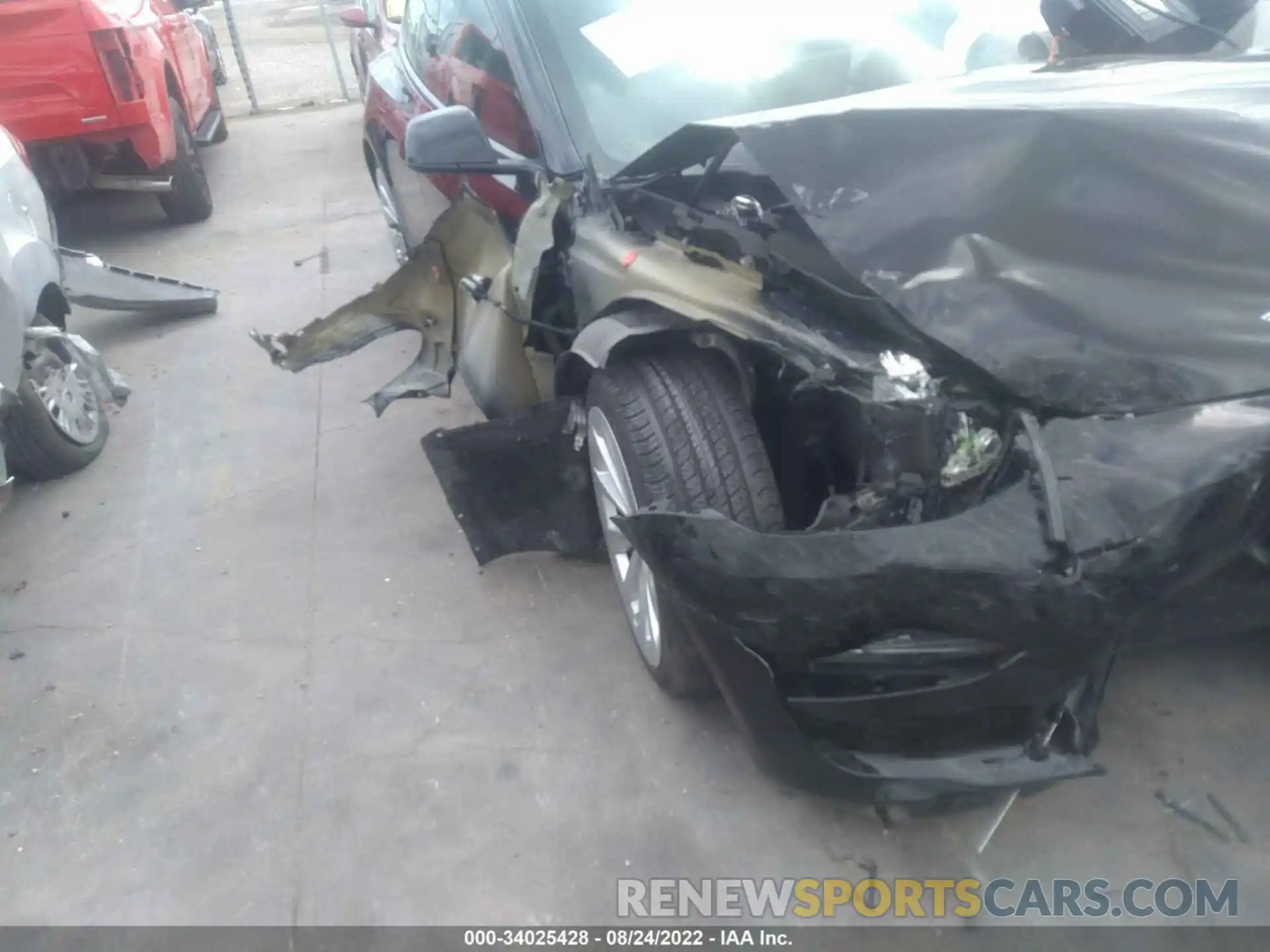 6 Photograph of a damaged car 5YJ3E1EA6MF870137 TESLA MODEL 3 2021