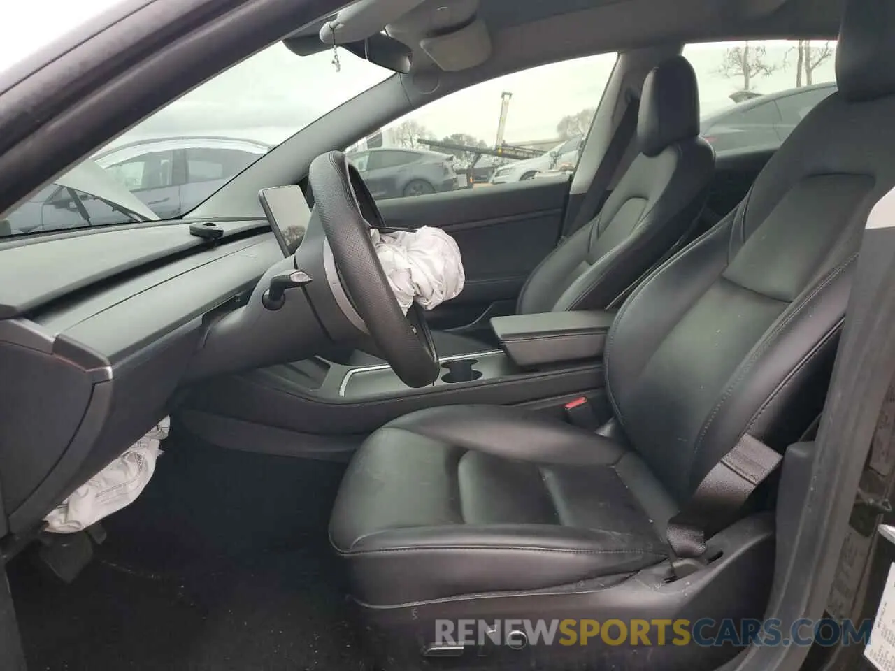 7 Photograph of a damaged car 5YJ3E1EA6MF877752 TESLA MODEL 3 2021