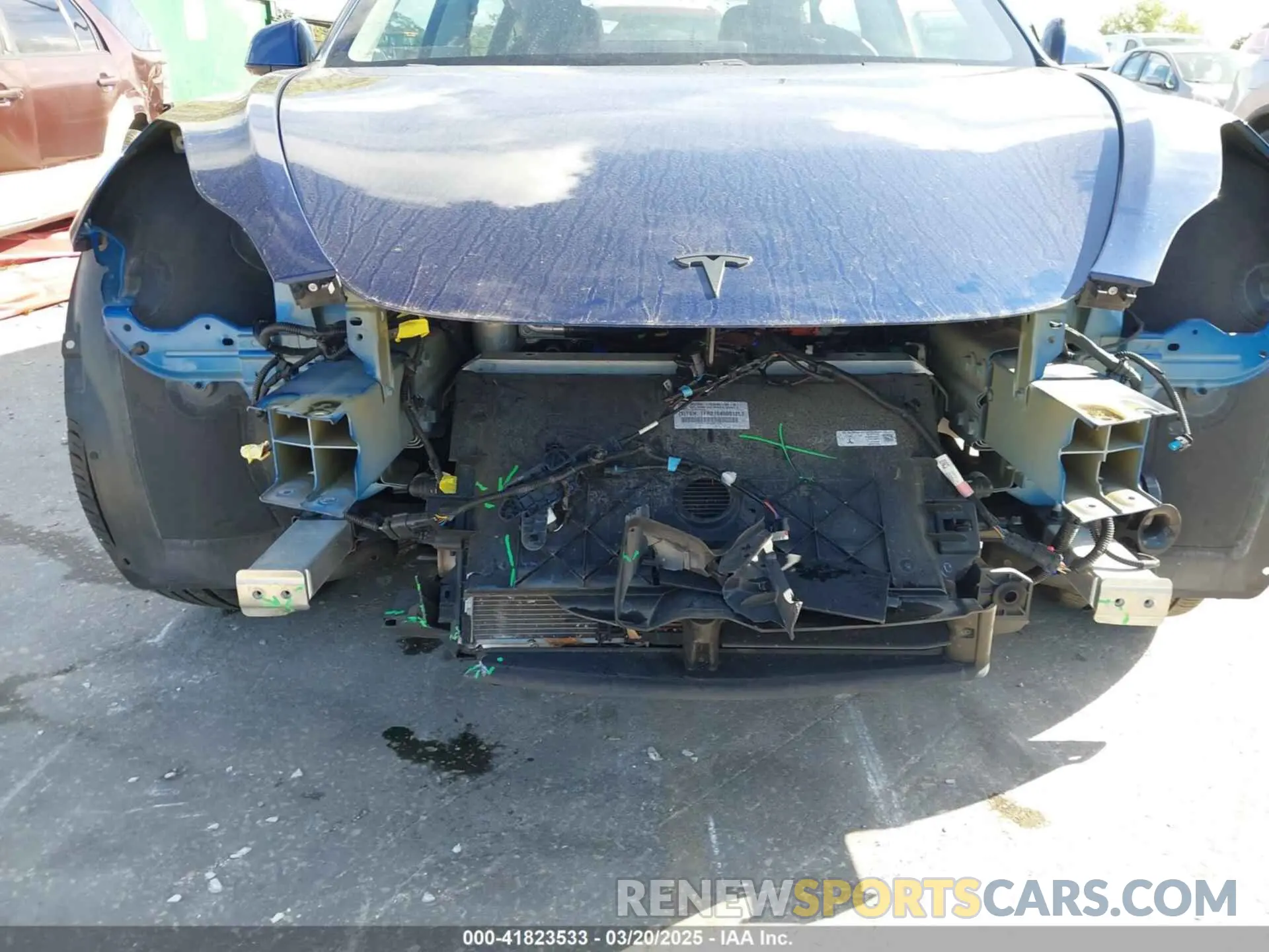 6 Photograph of a damaged car 5YJ3E1EA6MF907476 TESLA MODEL 3 2021