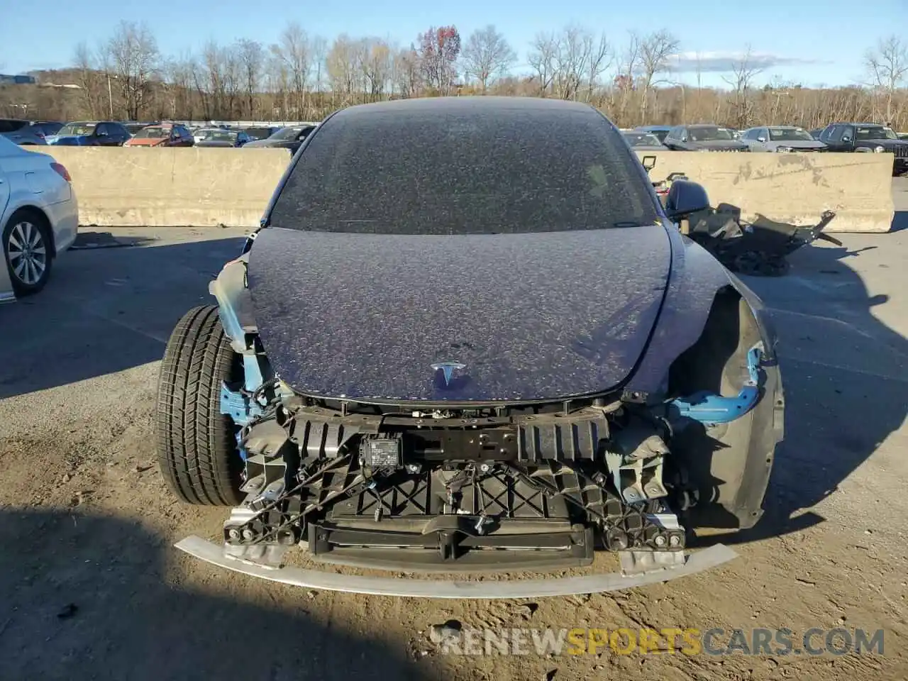 5 Photograph of a damaged car 5YJ3E1EA6MF915075 TESLA MODEL 3 2021