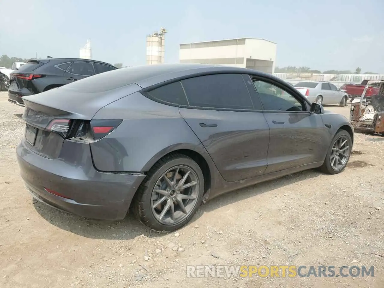 3 Photograph of a damaged car 5YJ3E1EA6MF940106 TESLA MODEL 3 2021