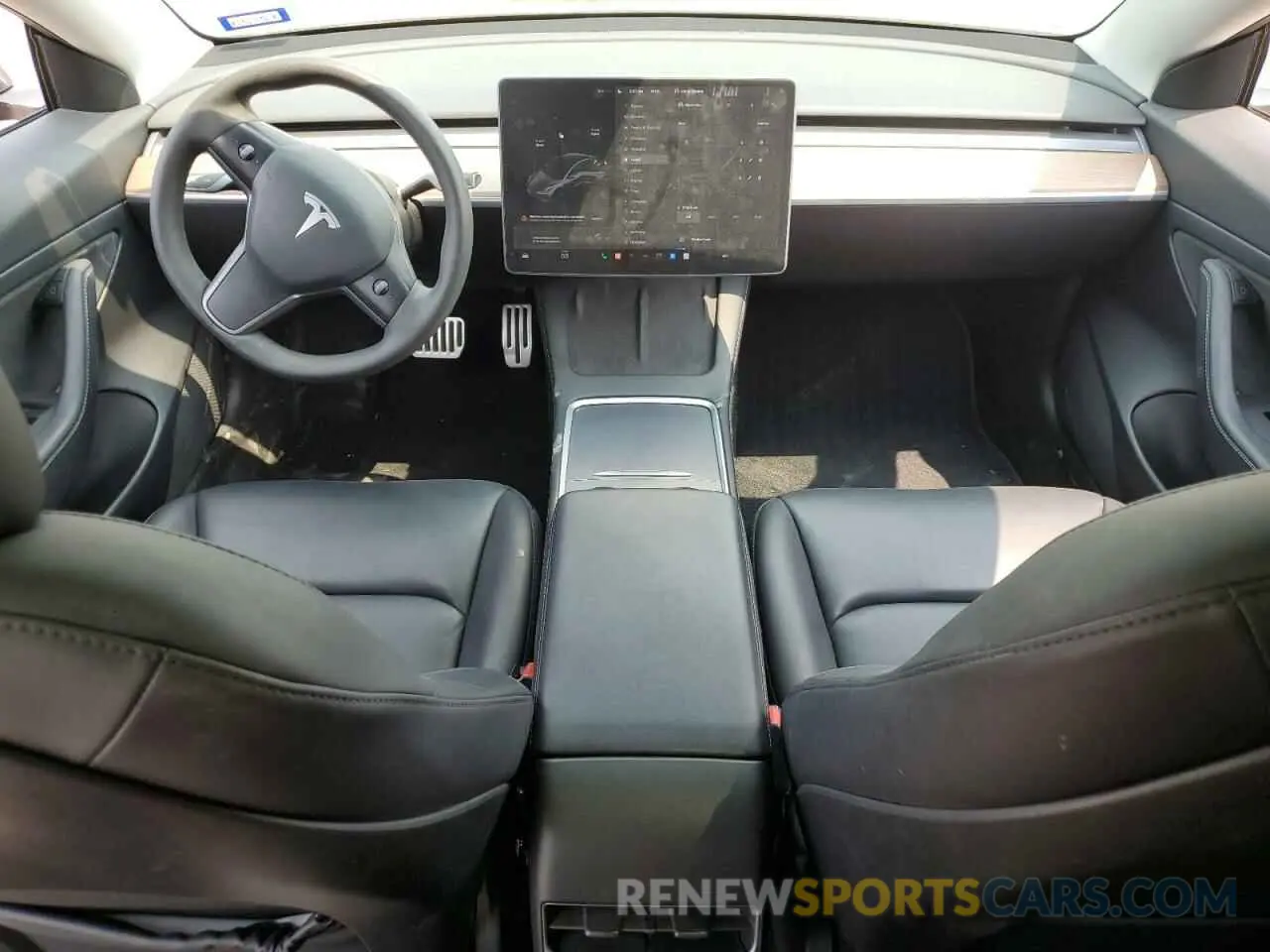 8 Photograph of a damaged car 5YJ3E1EA6MF940106 TESLA MODEL 3 2021