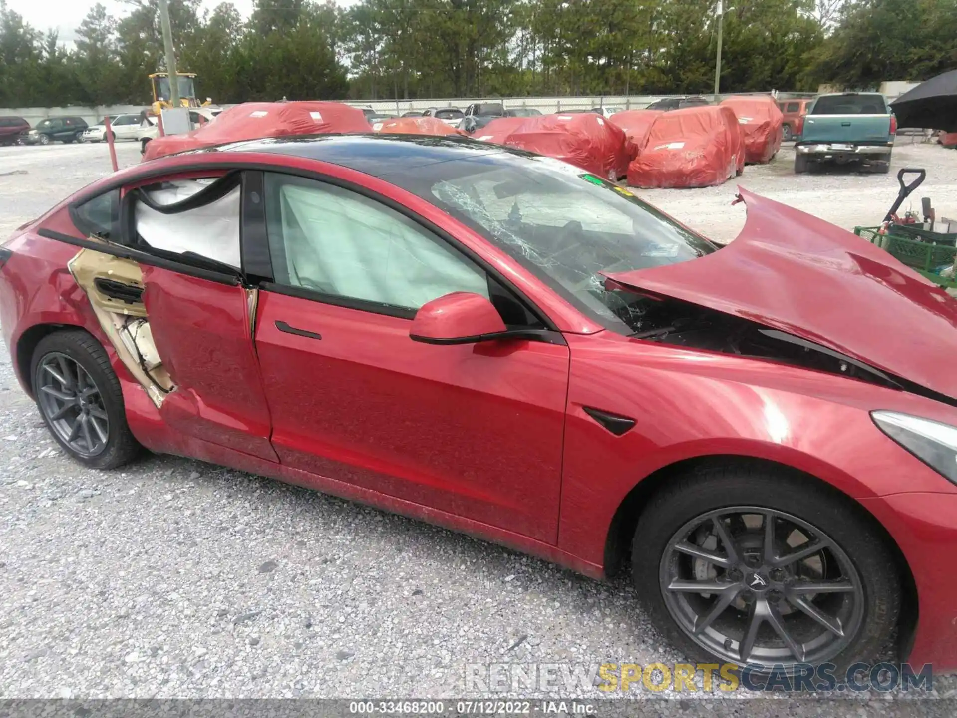 6 Photograph of a damaged car 5YJ3E1EA6MF961229 TESLA MODEL 3 2021