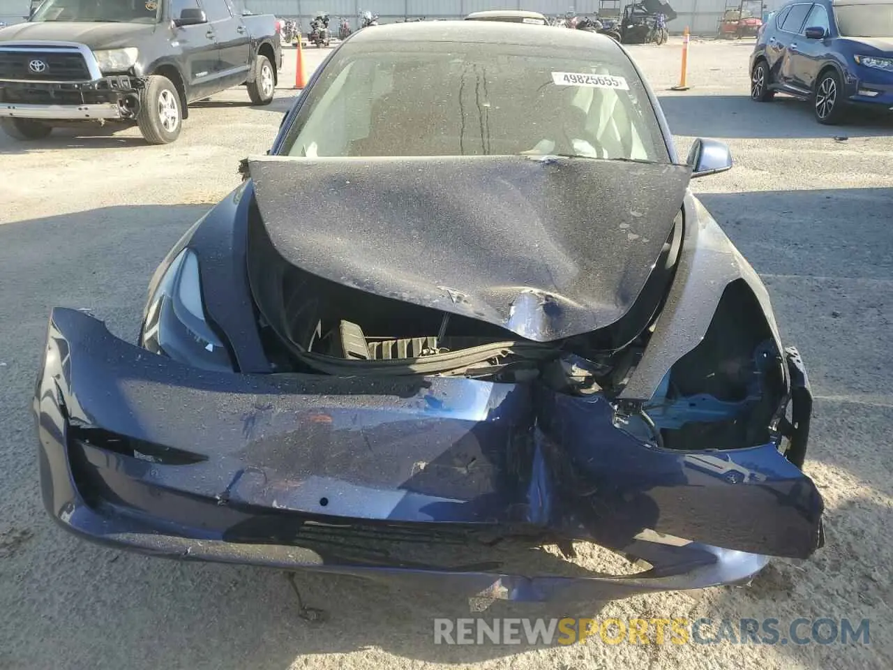 5 Photograph of a damaged car 5YJ3E1EA6MF961439 TESLA MODEL 3 2021