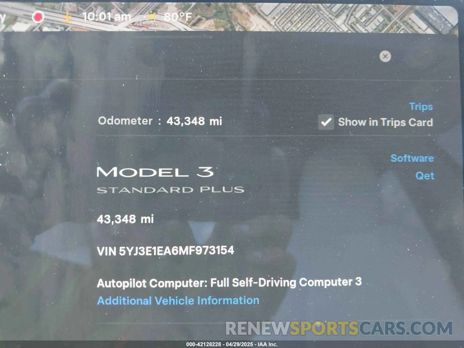 7 Photograph of a damaged car 5YJ3E1EA6MF973154 TESLA MODEL 3 2021
