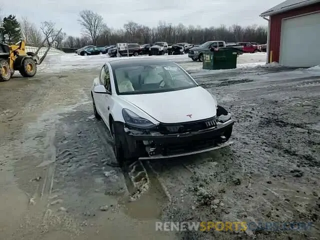 11 Photograph of a damaged car 5YJ3E1EA6MF983019 TESLA MODEL 3 2021