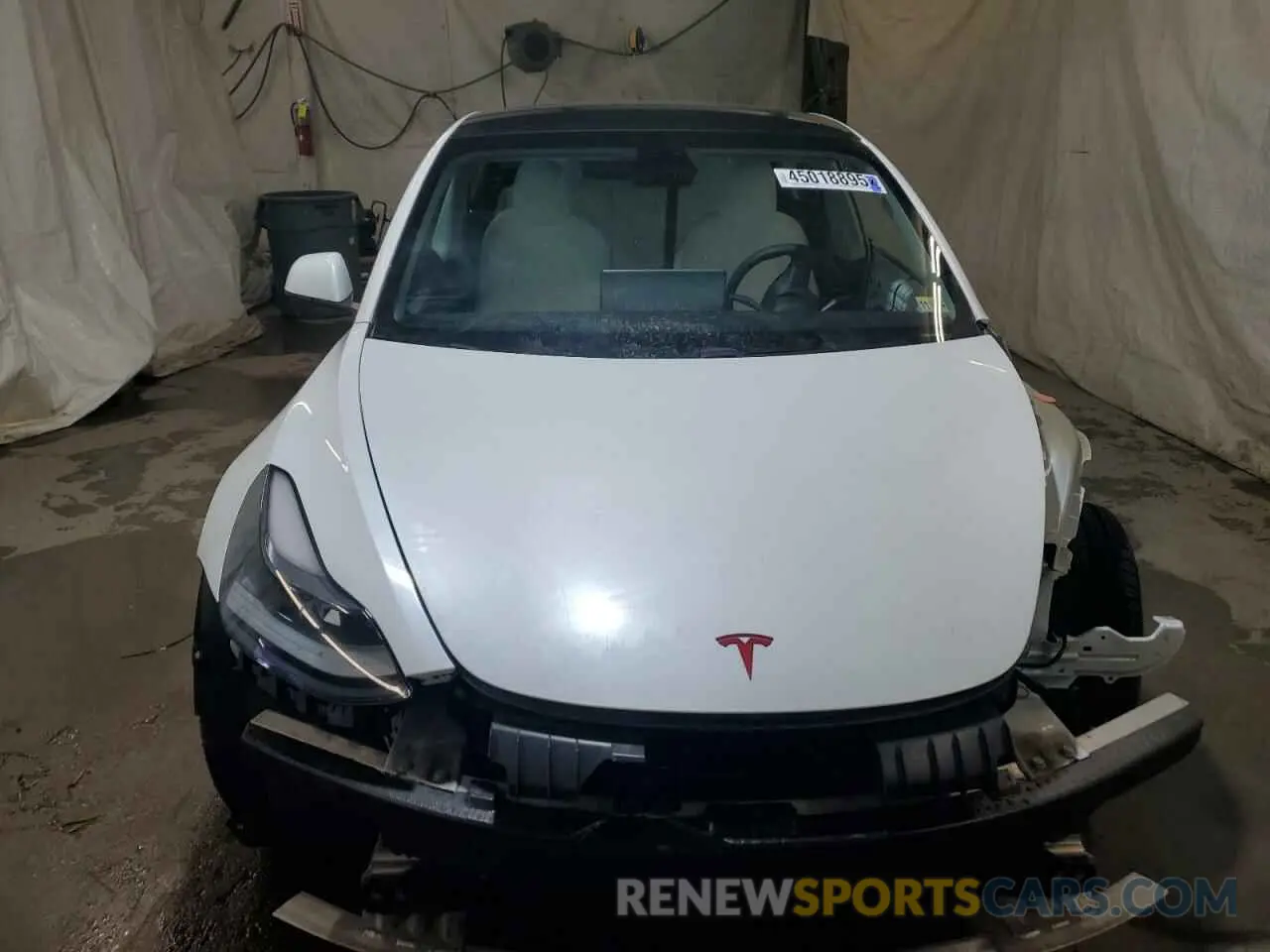 5 Photograph of a damaged car 5YJ3E1EA6MF983019 TESLA MODEL 3 2021