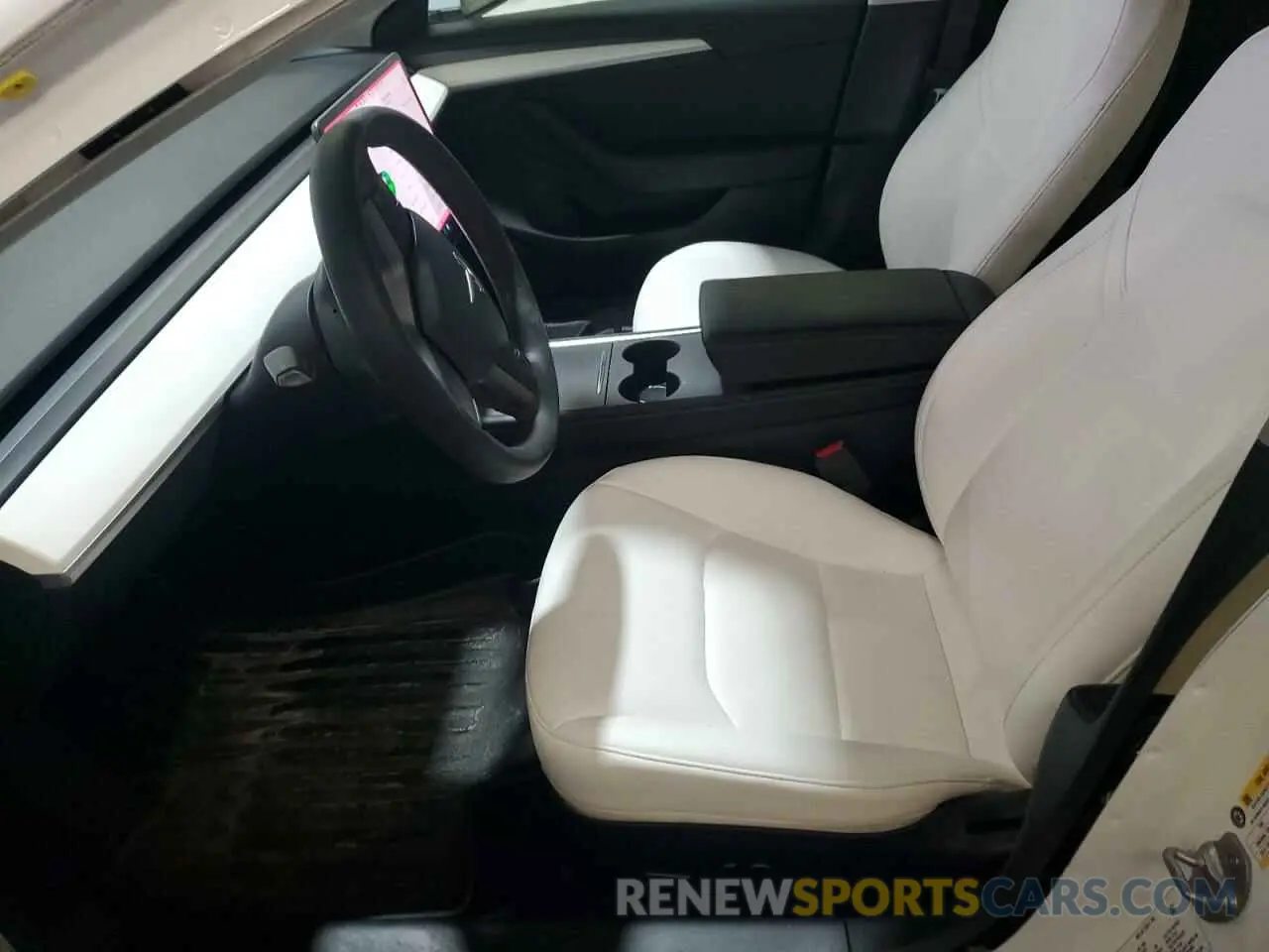 7 Photograph of a damaged car 5YJ3E1EA6MF983019 TESLA MODEL 3 2021