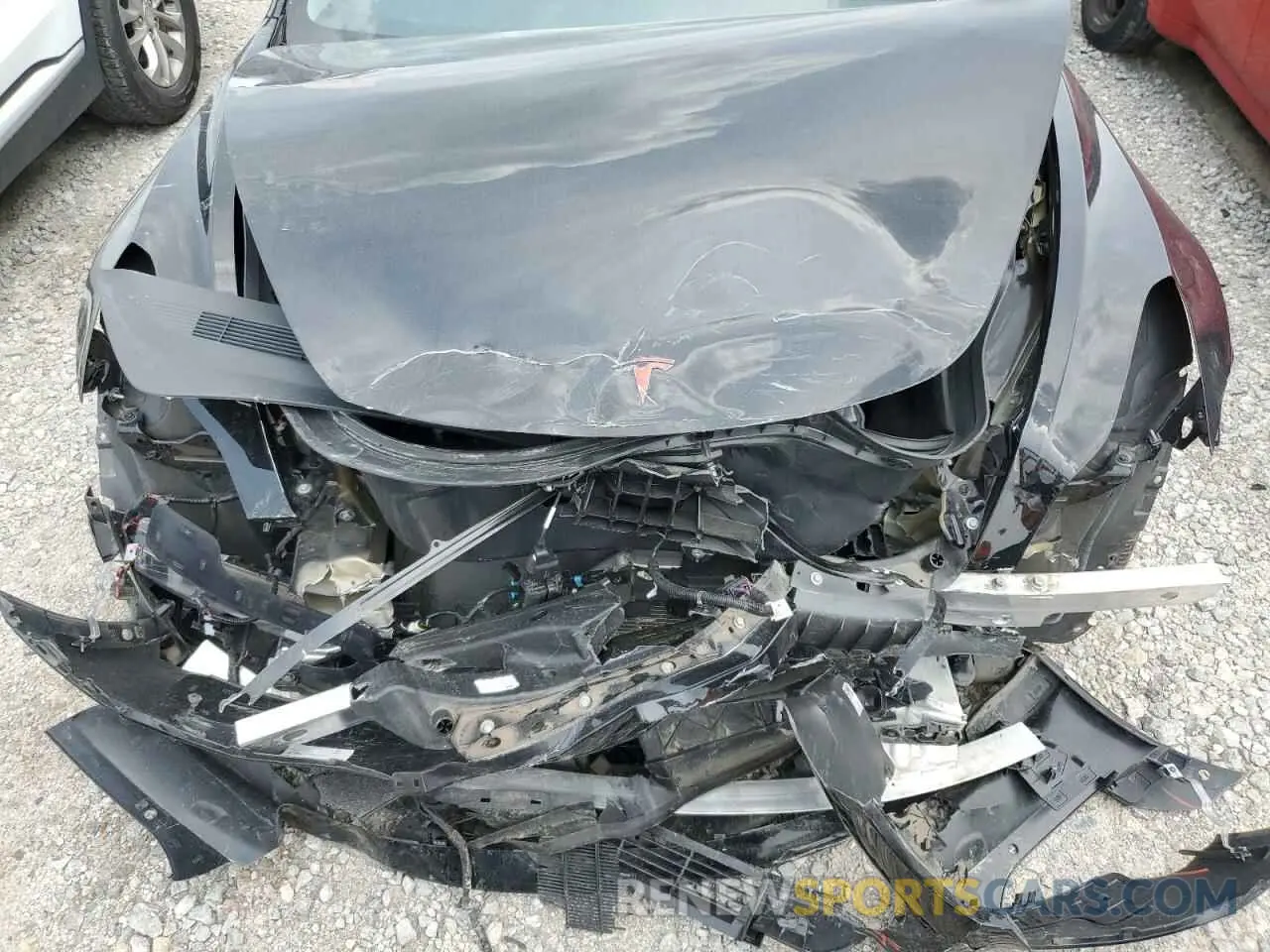 11 Photograph of a damaged car 5YJ3E1EA6MF991119 TESLA MODEL 3 2021