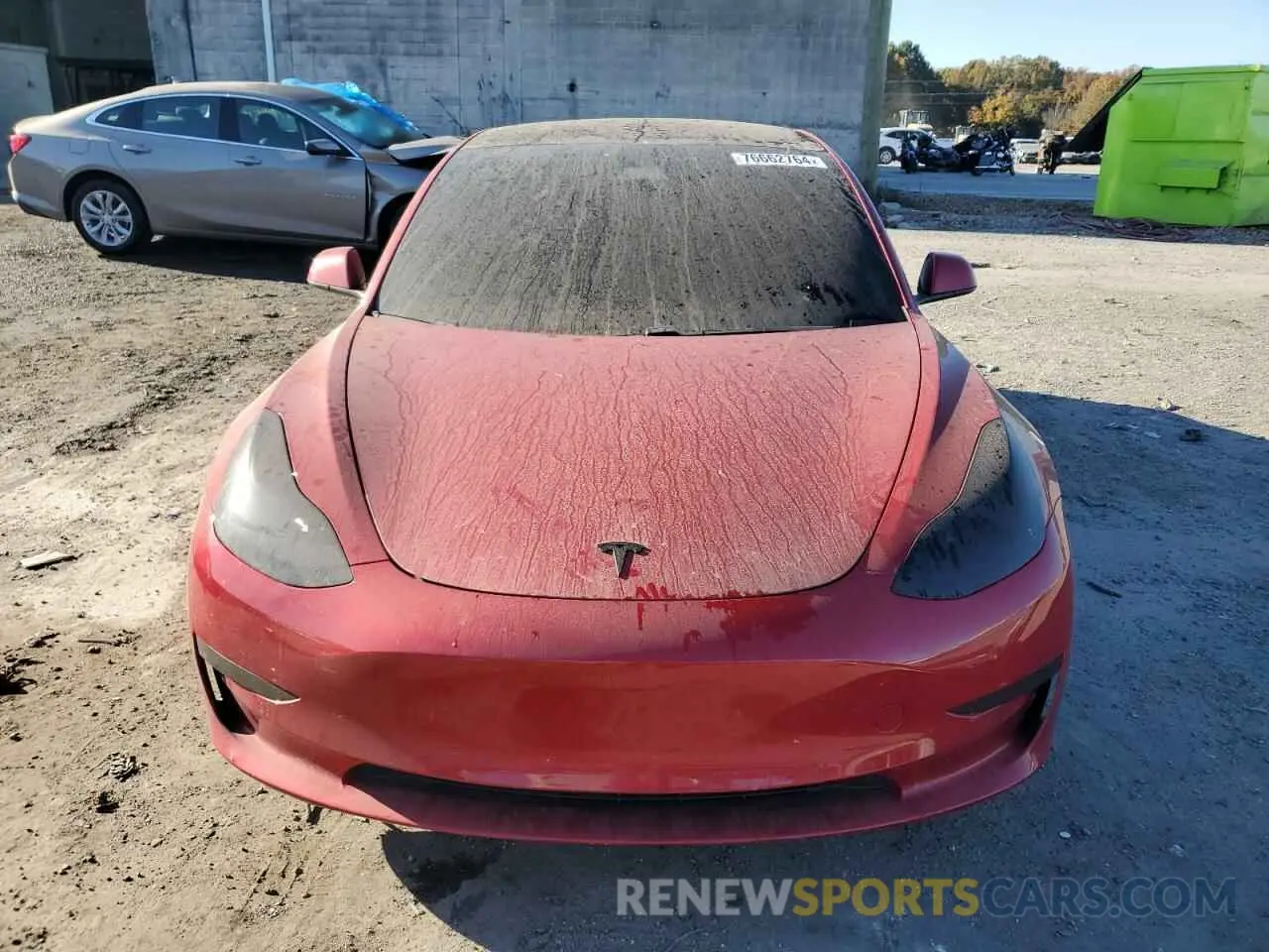5 Photograph of a damaged car 5YJ3E1EA6MF991489 TESLA MODEL 3 2021