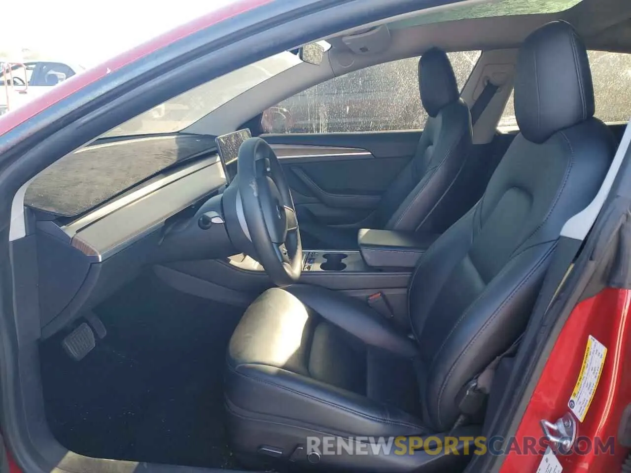7 Photograph of a damaged car 5YJ3E1EA6MF991489 TESLA MODEL 3 2021