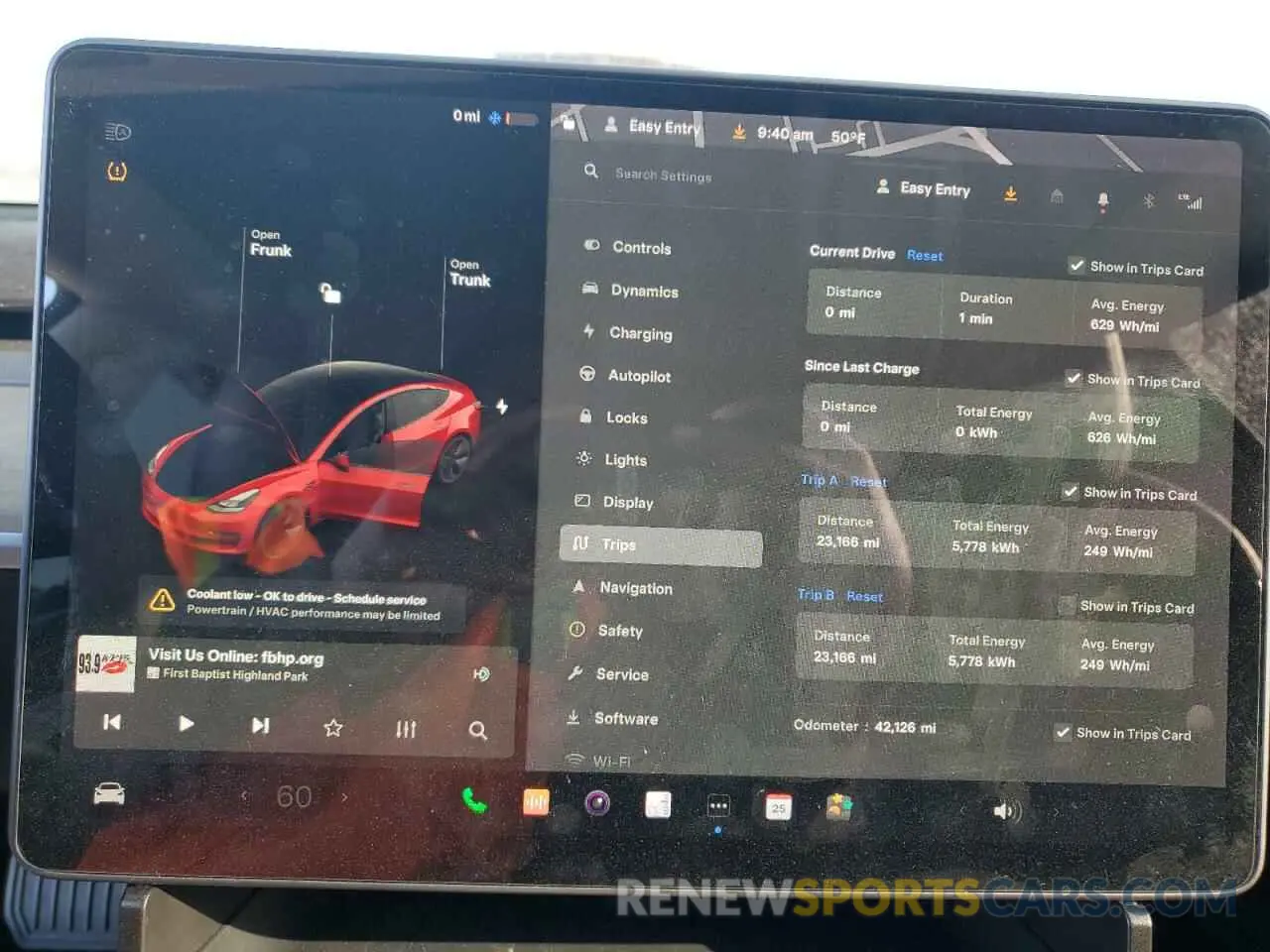 9 Photograph of a damaged car 5YJ3E1EA6MF991489 TESLA MODEL 3 2021