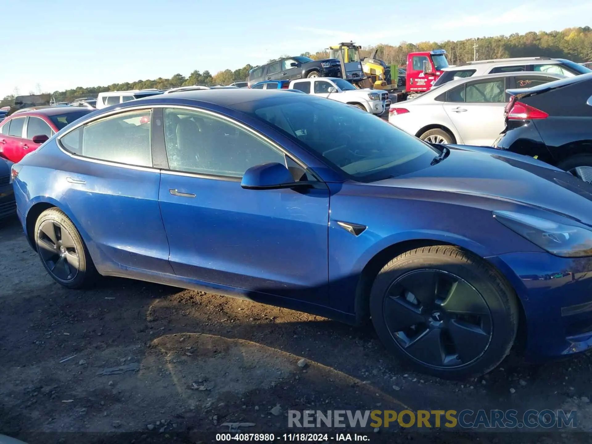 13 Photograph of a damaged car 5YJ3E1EA6MF992111 TESLA MODEL 3 2021