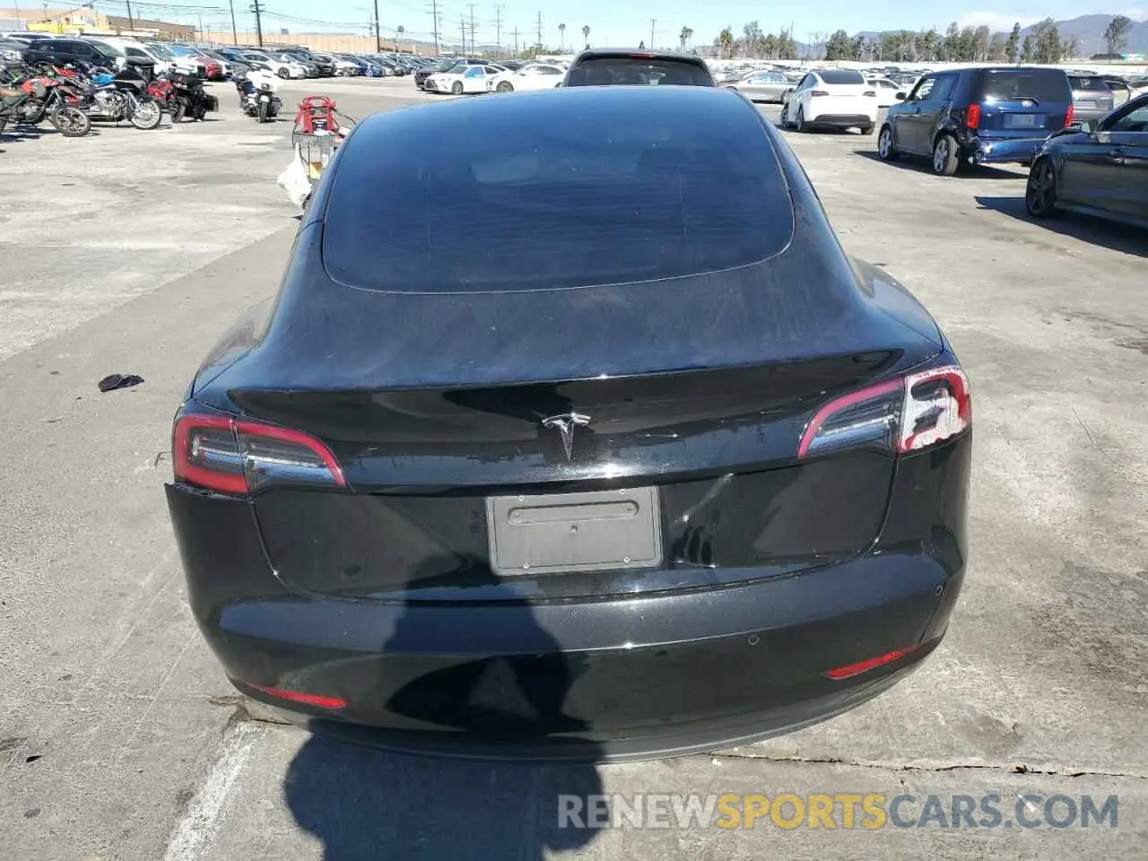 6 Photograph of a damaged car 5YJ3E1EA6MF998796 TESLA MODEL 3 2021