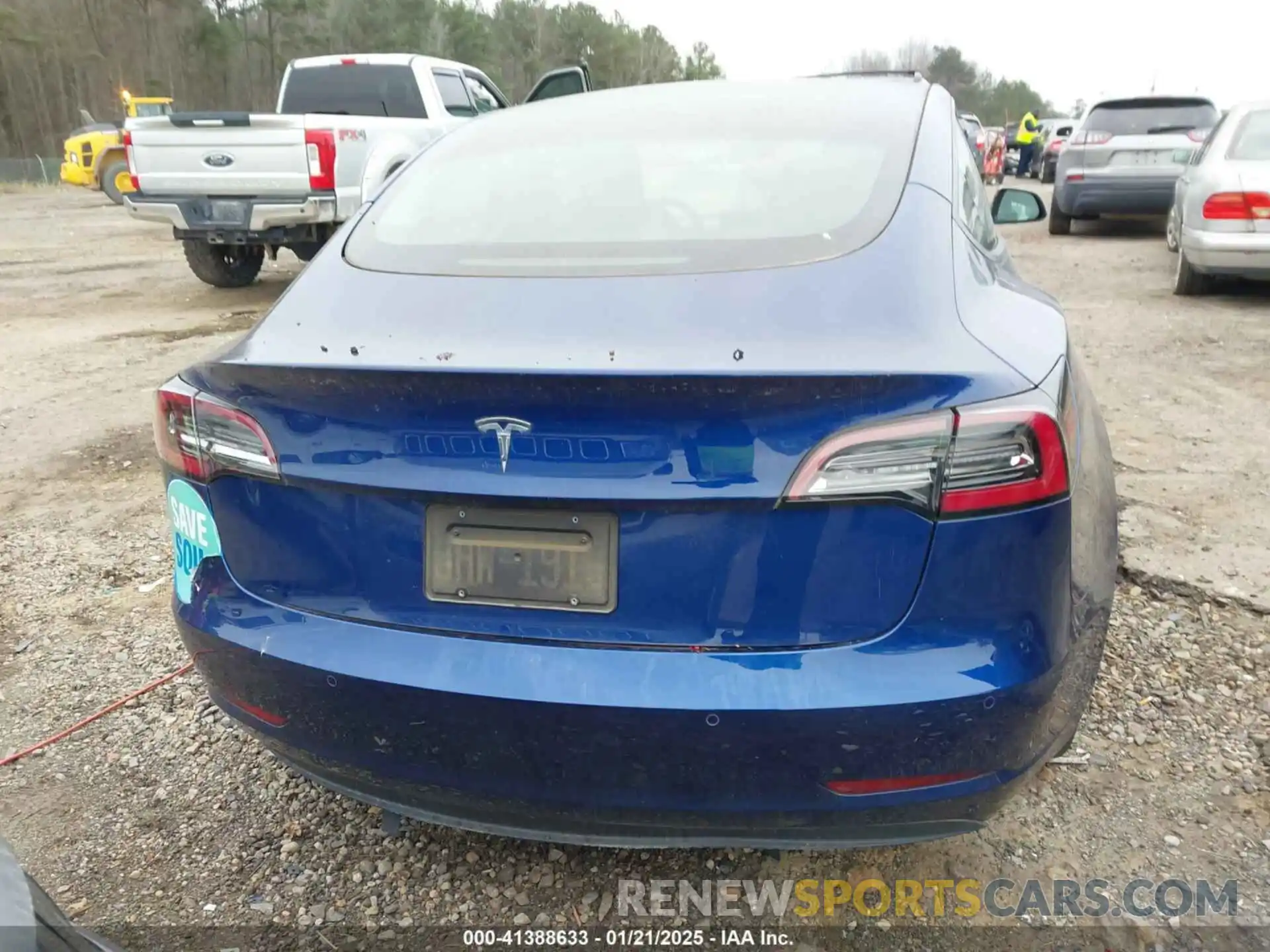 16 Photograph of a damaged car 5YJ3E1EA7MF016743 TESLA MODEL 3 2021