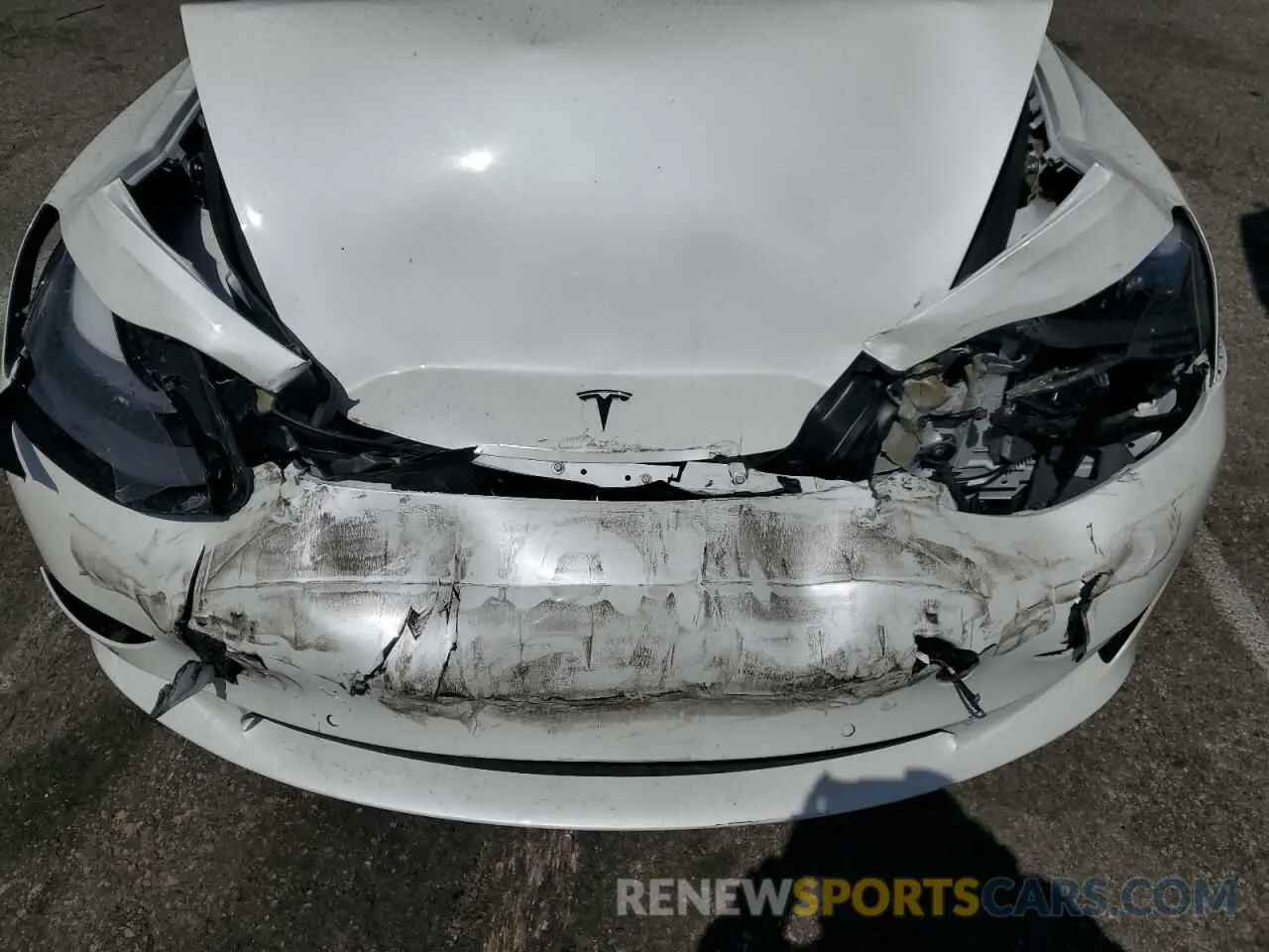 11 Photograph of a damaged car 5YJ3E1EA7MF017472 TESLA MODEL 3 2021