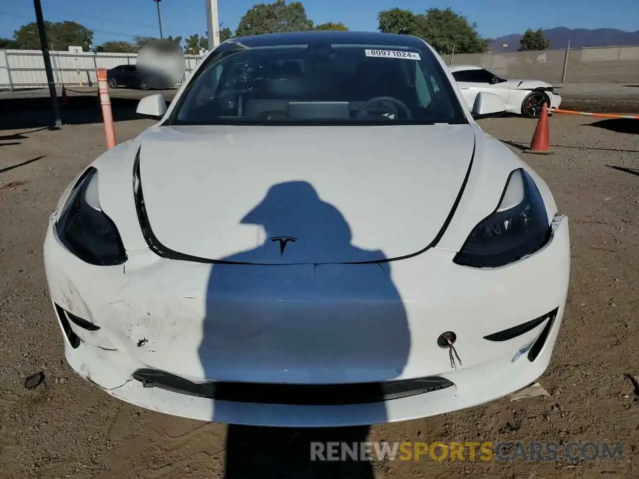 5 Photograph of a damaged car 5YJ3E1EA7MF023112 TESLA MODEL 3 2021