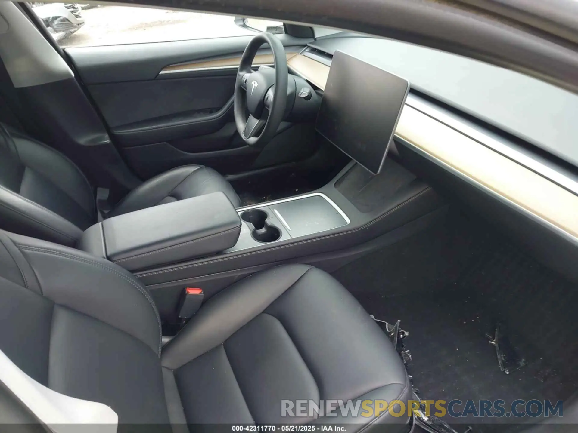 5 Photograph of a damaged car 5YJ3E1EA7MF042291 TESLA MODEL 3 2021