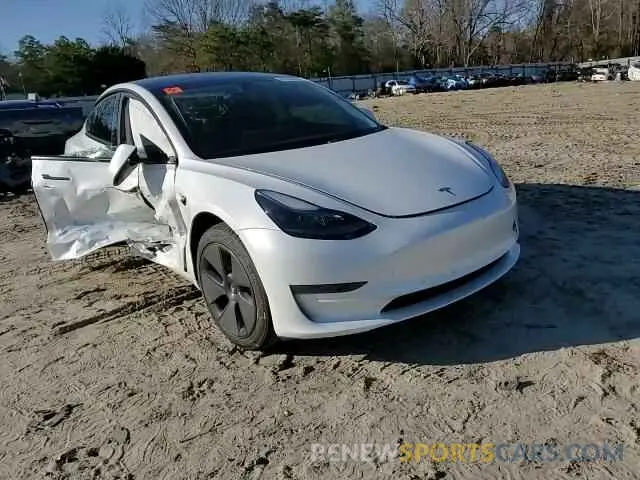 10 Photograph of a damaged car 5YJ3E1EA7MF045420 TESLA MODEL 3 2021