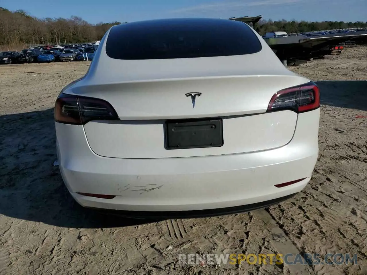 6 Photograph of a damaged car 5YJ3E1EA7MF045420 TESLA MODEL 3 2021