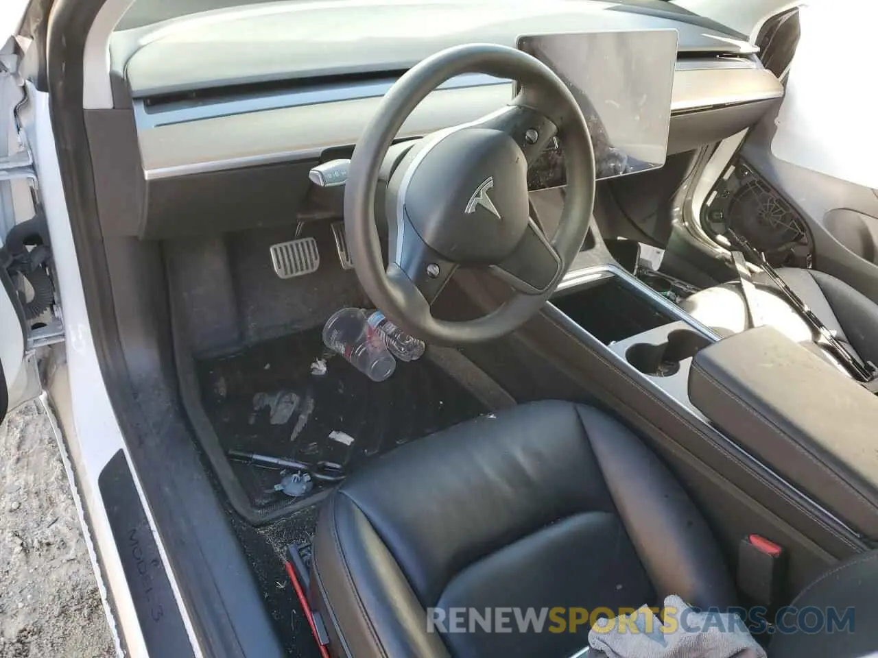 8 Photograph of a damaged car 5YJ3E1EA7MF045420 TESLA MODEL 3 2021