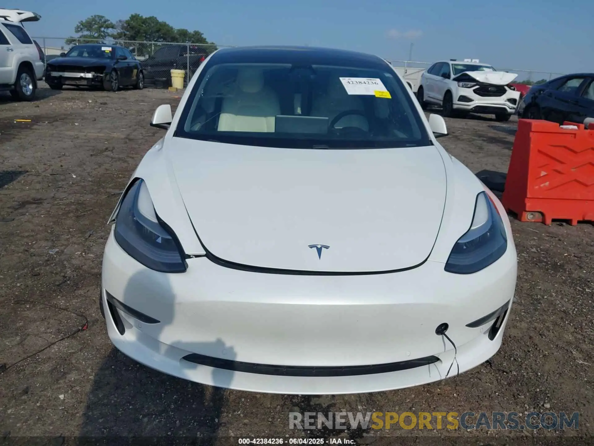 12 Photograph of a damaged car 5YJ3E1EA7MF059222 TESLA MODEL 3 2021