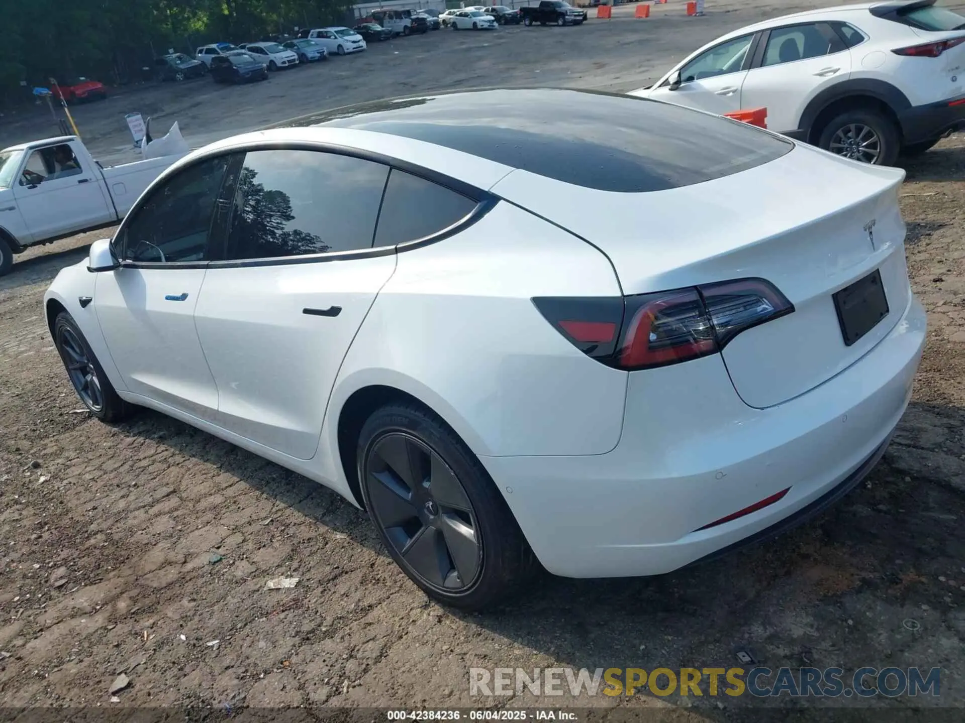 3 Photograph of a damaged car 5YJ3E1EA7MF059222 TESLA MODEL 3 2021