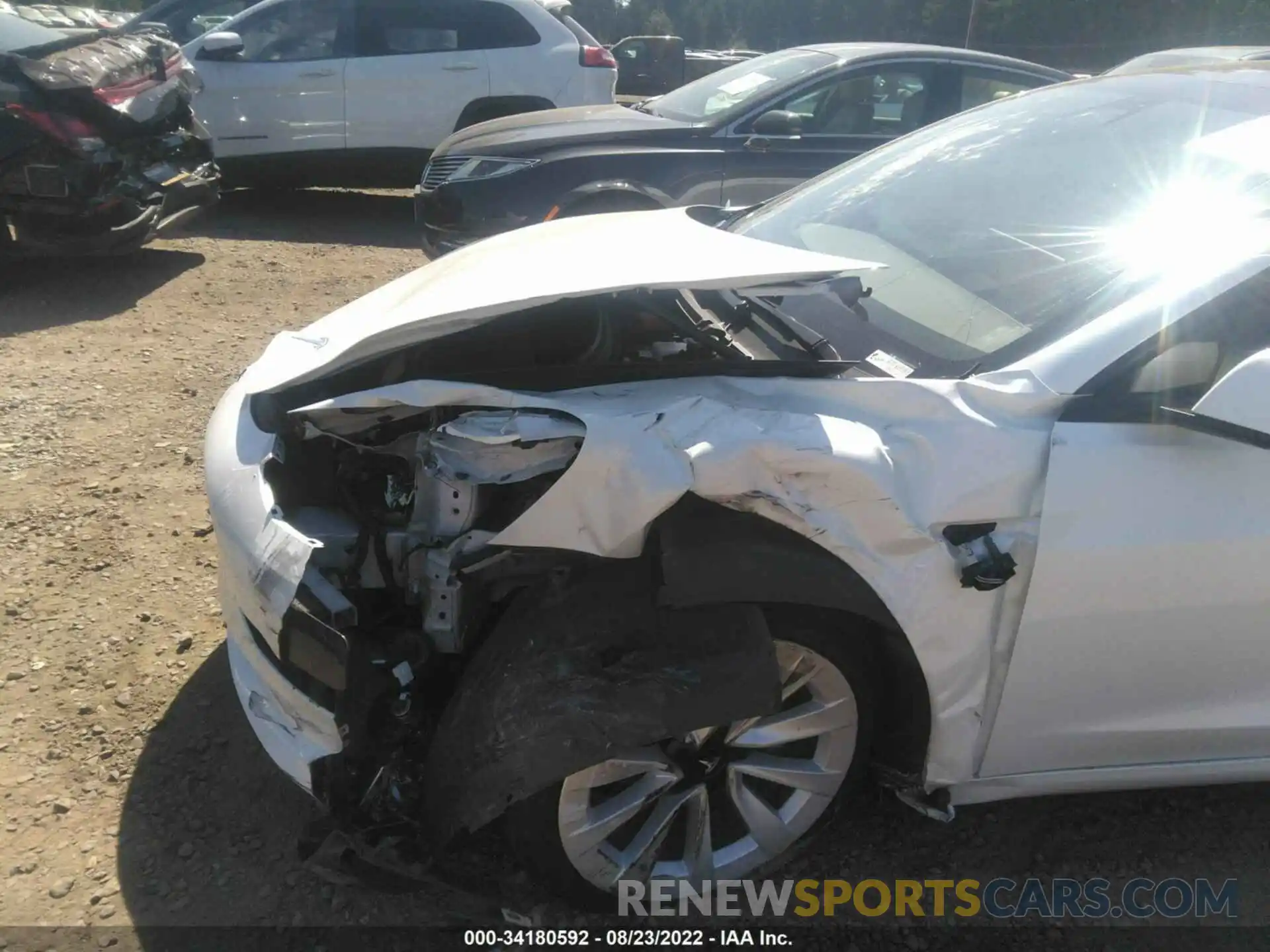 6 Photograph of a damaged car 5YJ3E1EA7MF064534 TESLA MODEL 3 2021