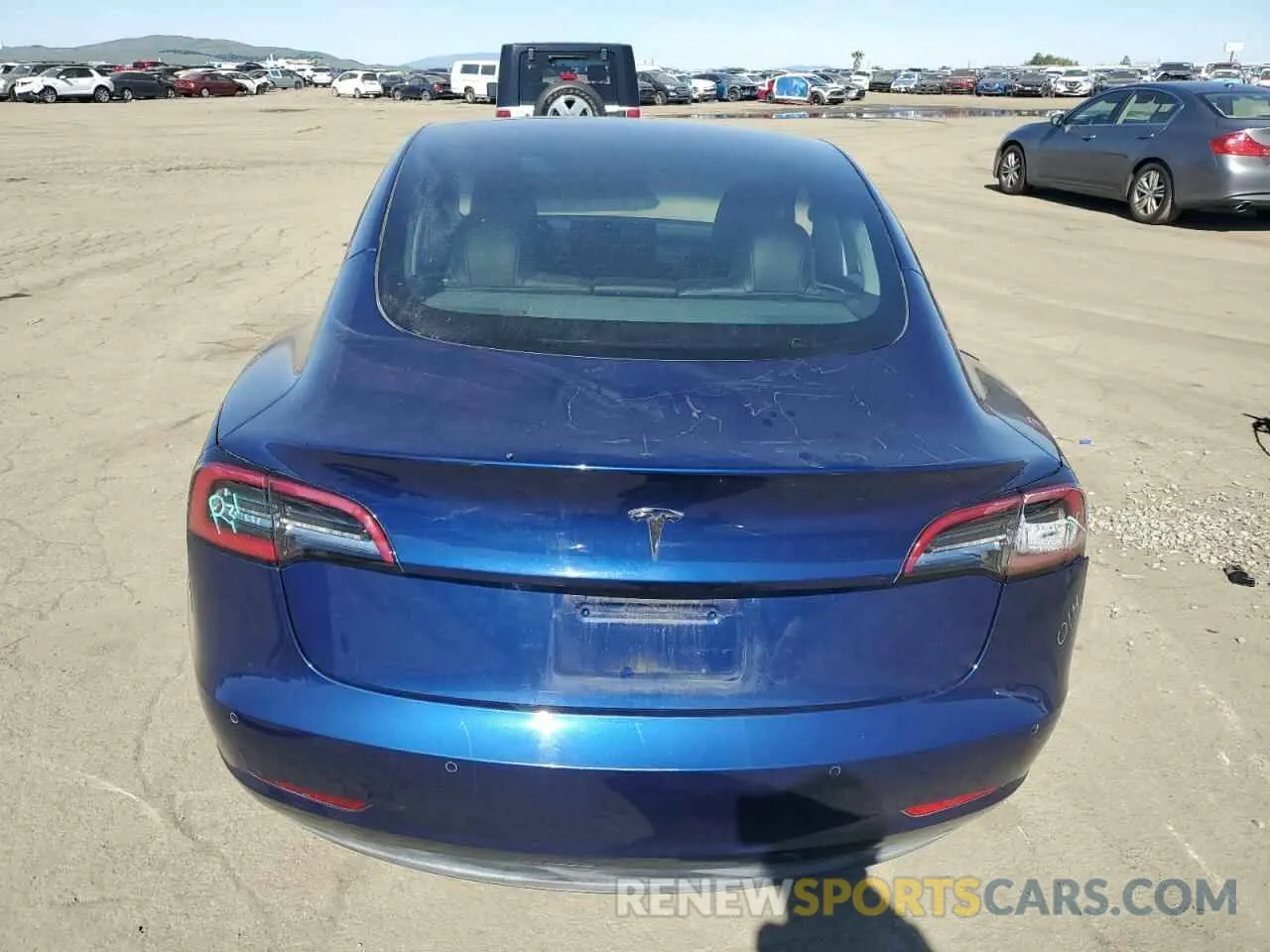6 Photograph of a damaged car 5YJ3E1EA7MF071404 TESLA MODEL 3 2021